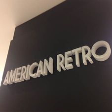 Création enseignes - American Retro