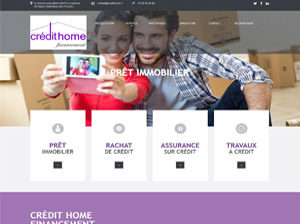 Site internet - Crédit Home Finance
