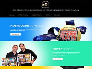 Site internet - MC Médaille